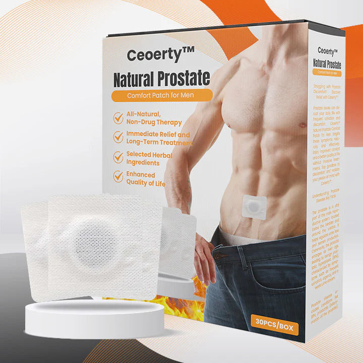 Slima™ Naturlig Prostatakomfortplåster för män.